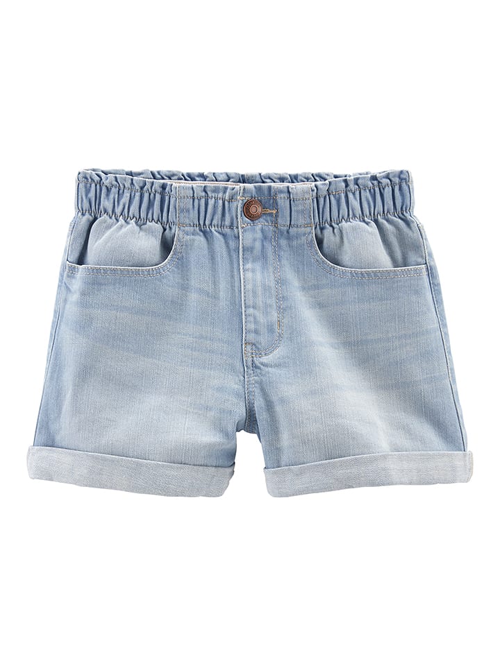 Szorty dżinsowe w kolorze błękitnym