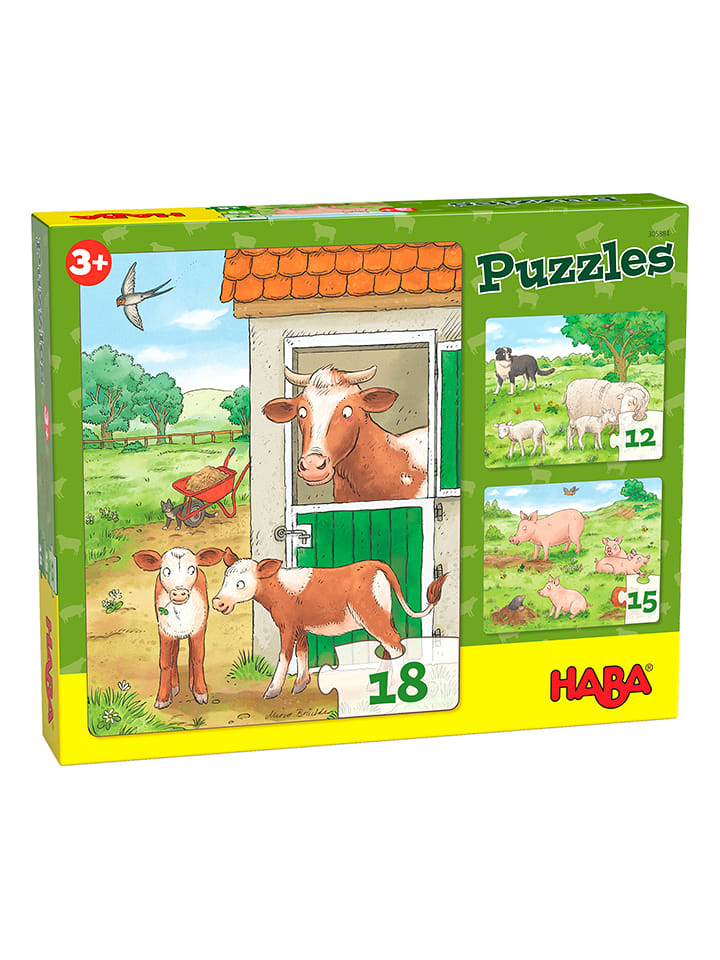 Haba 45-częściowe puzzle - 3+ rozmiar: onesize