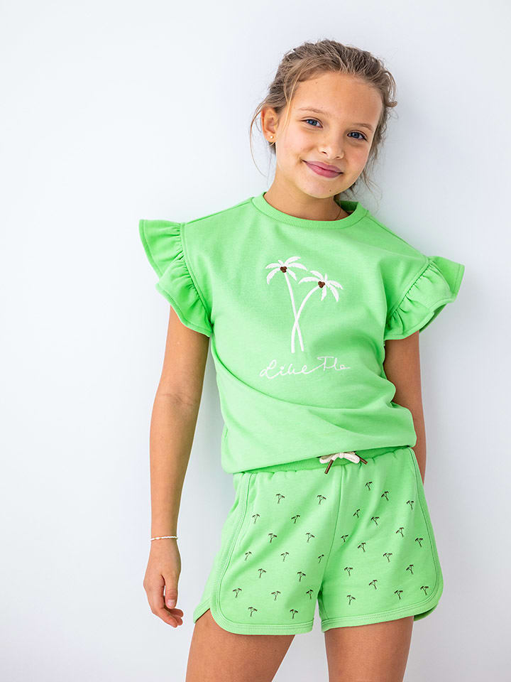 Like Flo Koszulka w kolorze zielonym rozmiar: 140