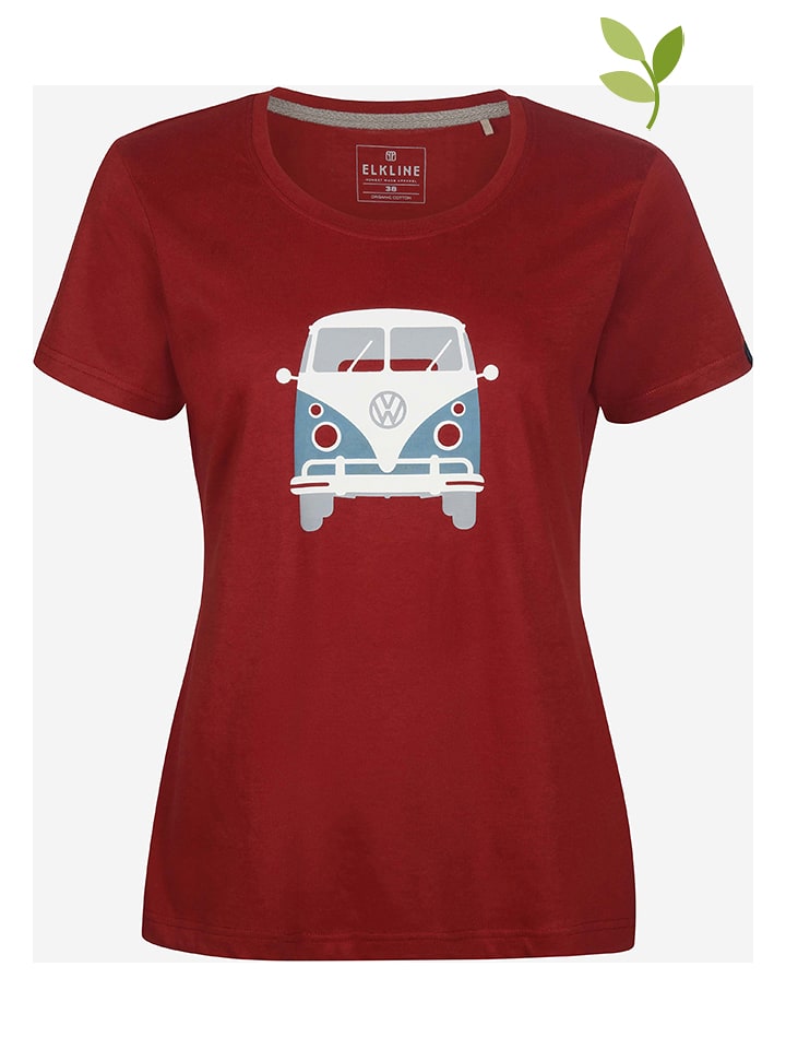 elkline Koszulka "Kult" w kolorze czerwonym rozmiar: 36