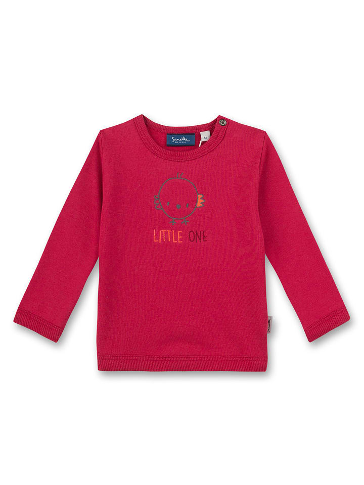 Sanetta Kidswear Bluza "Little Birdie" w kolorze różowym rozmiar: 80