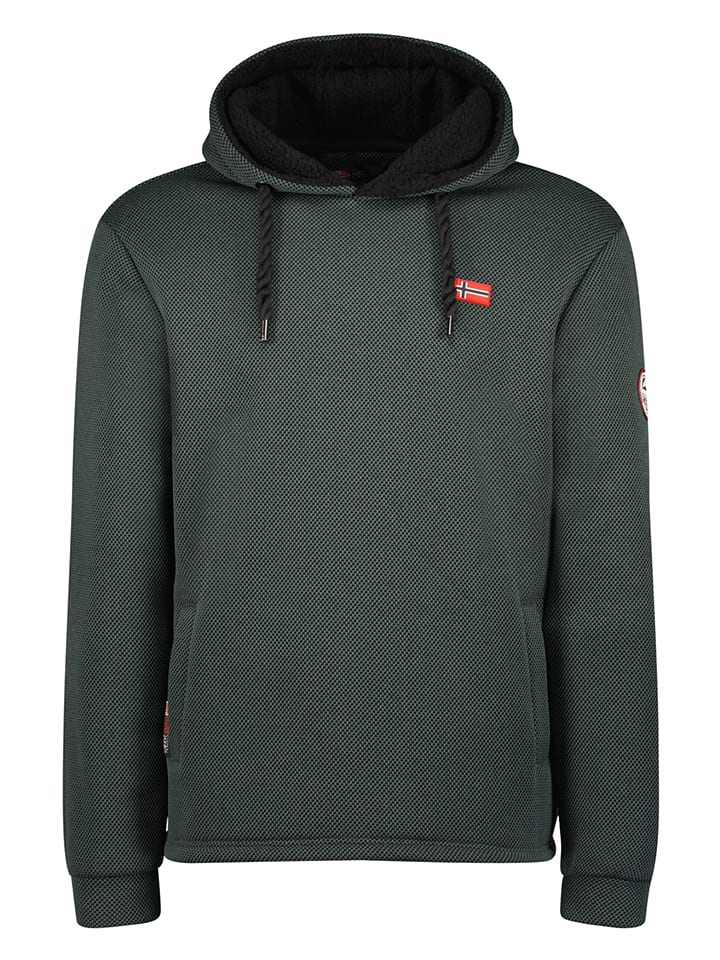 Geographical Norway Bluza polarowa w kolorze antracytowym rozmiar: L