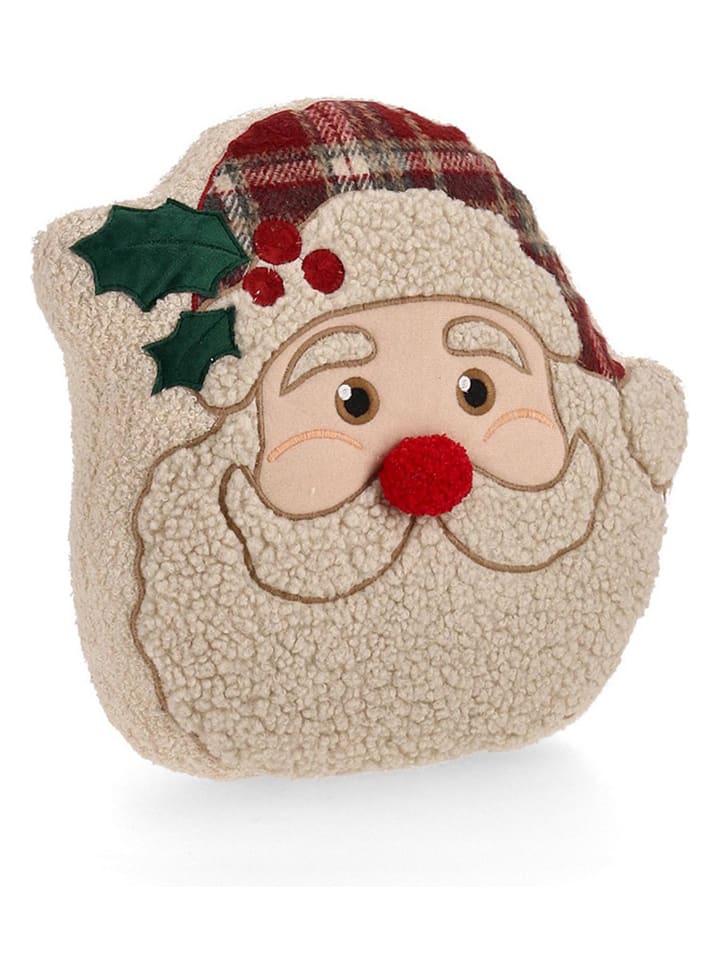 Bizzotto Poduszka "Santa" w kolorze beżowym - 38 x 38 cm rozmiar: onesize