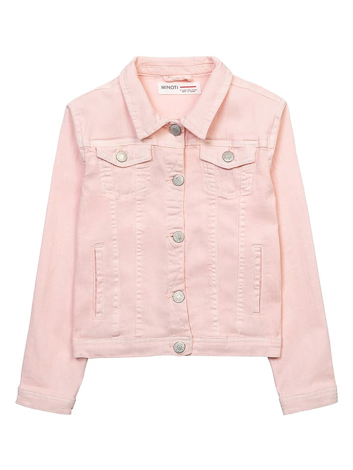 Minoti Kurtka dżinsowa w kolorze jasnoróżowym rozmiar: 158/164