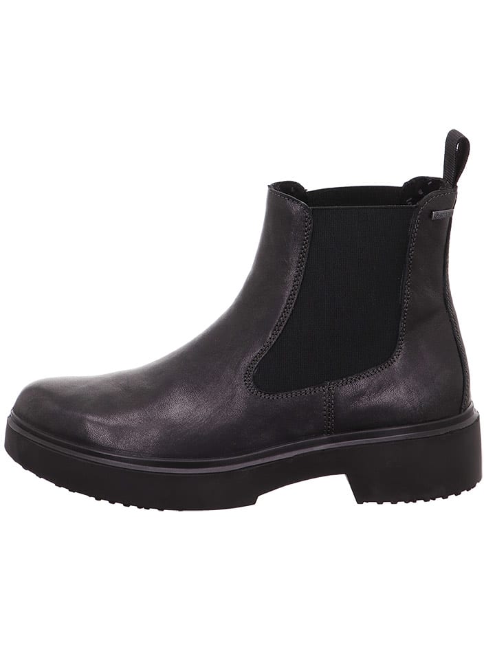 Legero Skórzane sztyblety "Angel-Ossido" w kolorze antracytowym rozmiar: 43