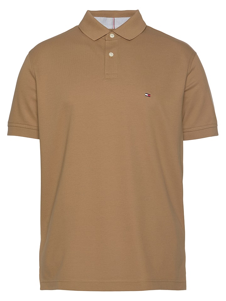 Tommy Hilfiger Koszulka polo w kolorze karmelowym rozmiar: 3XL
