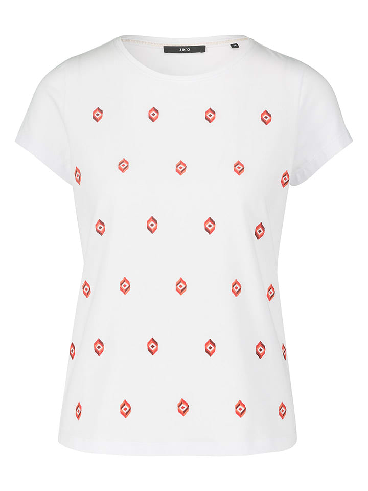 Zero Koszulka w kolorze białym rozmiar: 44