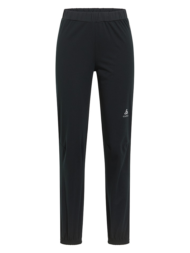 Odlo Spodnie funkcyjne "Brensholmen cross-country" w kolorze czarnym rozmiar: XL