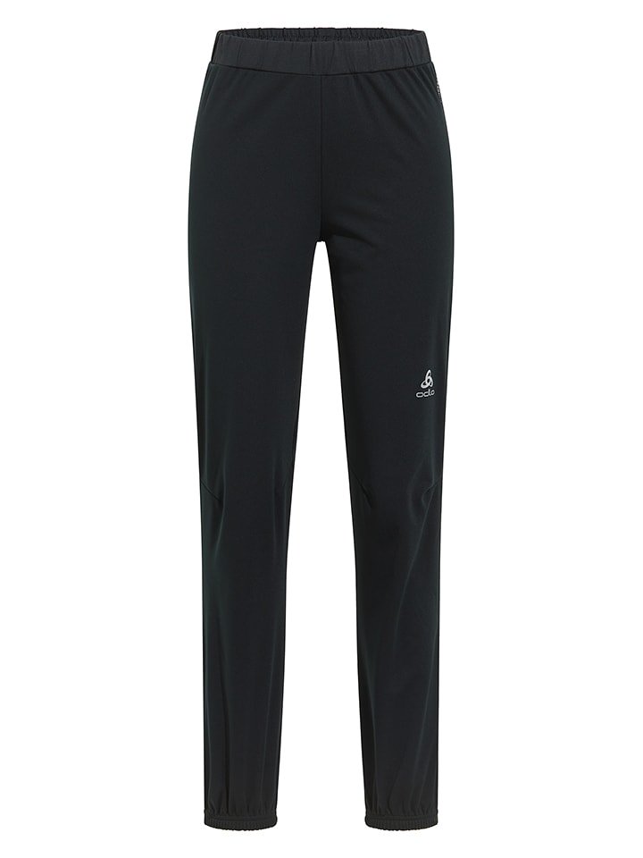 Odlo Spodnie funkcyjne "Brensholmen cross-country" w kolorze czarnym rozmiar: XL