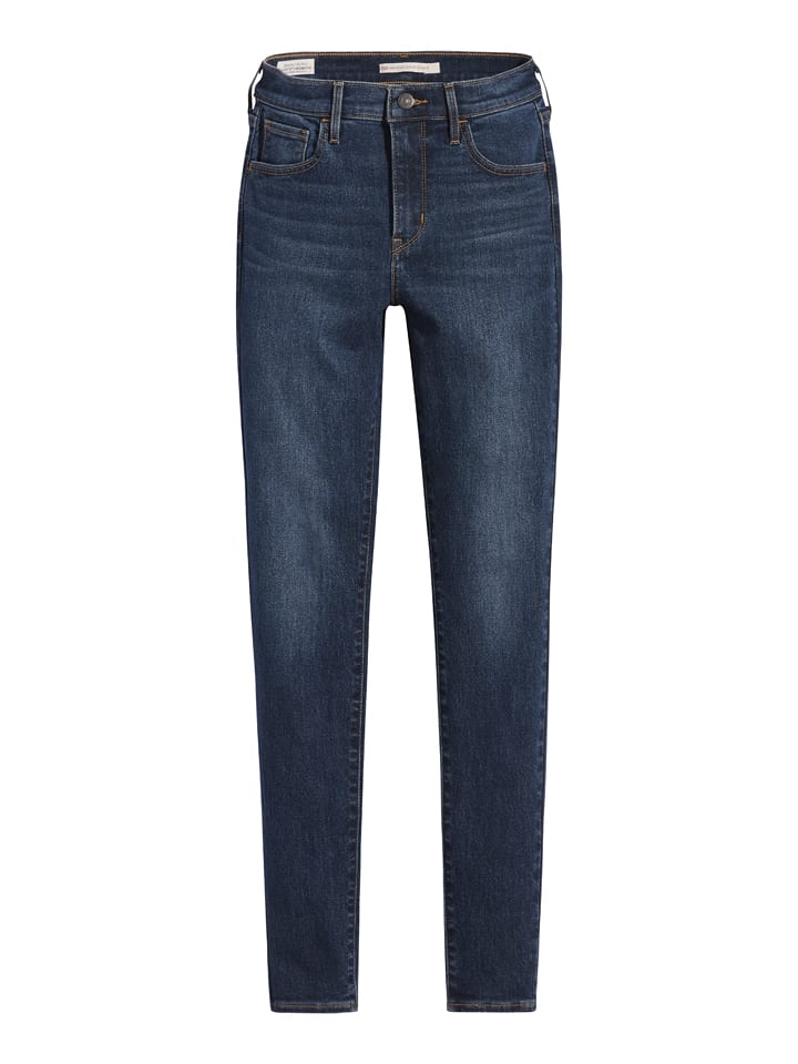 Dżinsy - Skinny fit - w kolorze granatowym