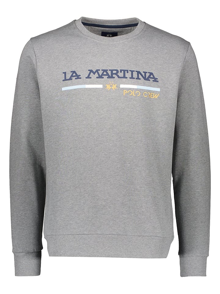 La Martina Bluza w kolorze szarym rozmiar: XL