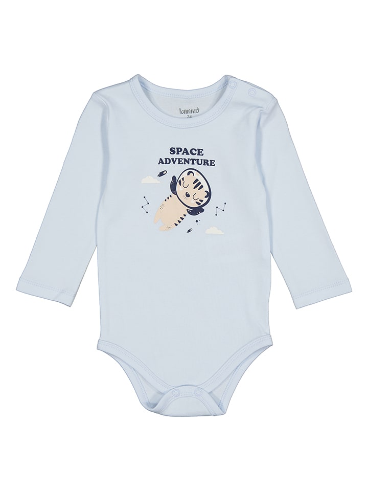 lamino Body w kolorze błękitnym rozmiar: 74