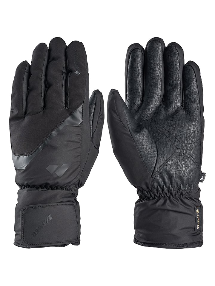 Zanier Rękawice narciarskie "Rauris.GTX" w kolorze czarnym rozmiar: 8