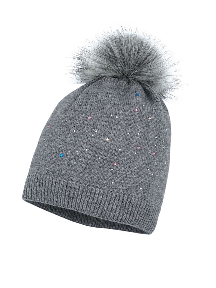 MaxiMo Czapka w kolorze szarym rozmiar: 55 cm