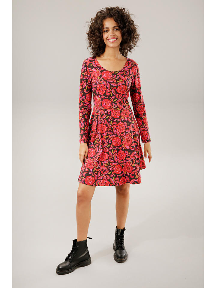 Aniston Sukienka w kolorze czerwono-brązowym rozmiar: 40