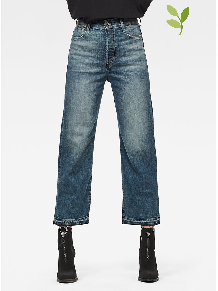 Dżinsy "Tedie" - Regular fit - w kolorze niebieskim