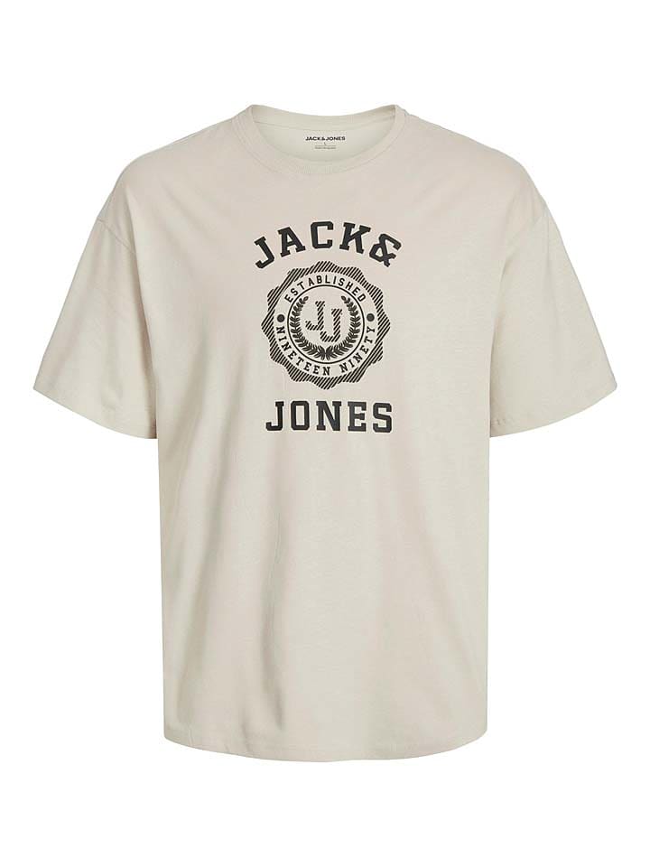 Jack & Jones Koszulka w kolorze kremowym rozmiar: S
