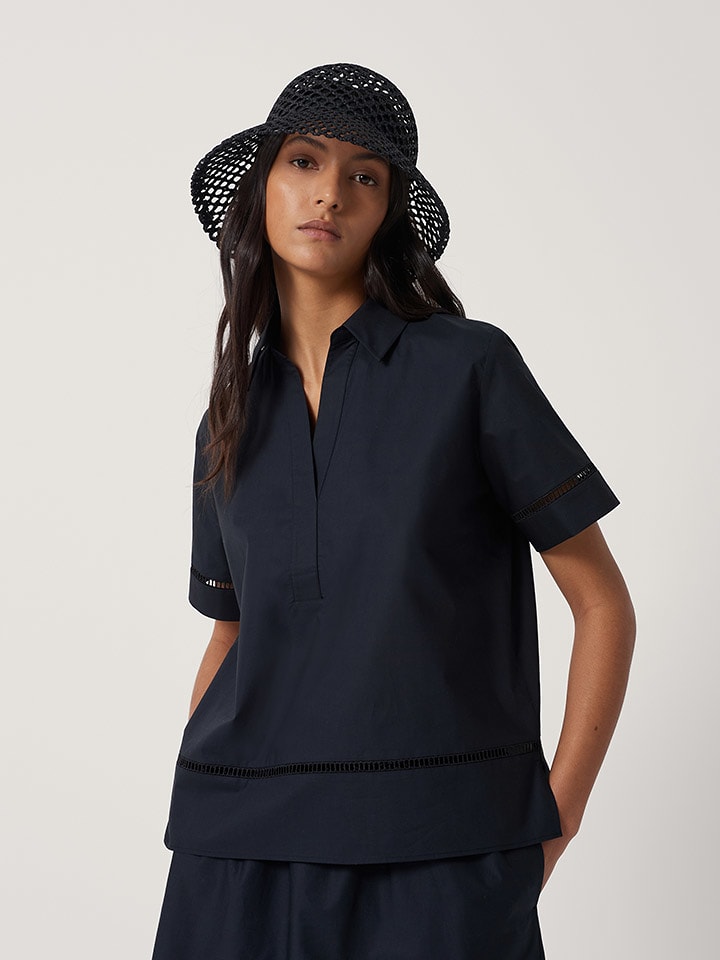 Someday Bluzka w kolorze granatowym rozmiar: 36