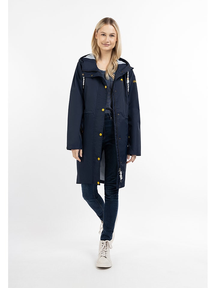Schmuddelwedda Płaszcz przeciwdeszczowy w kolorze granatowym rozmiar: XL