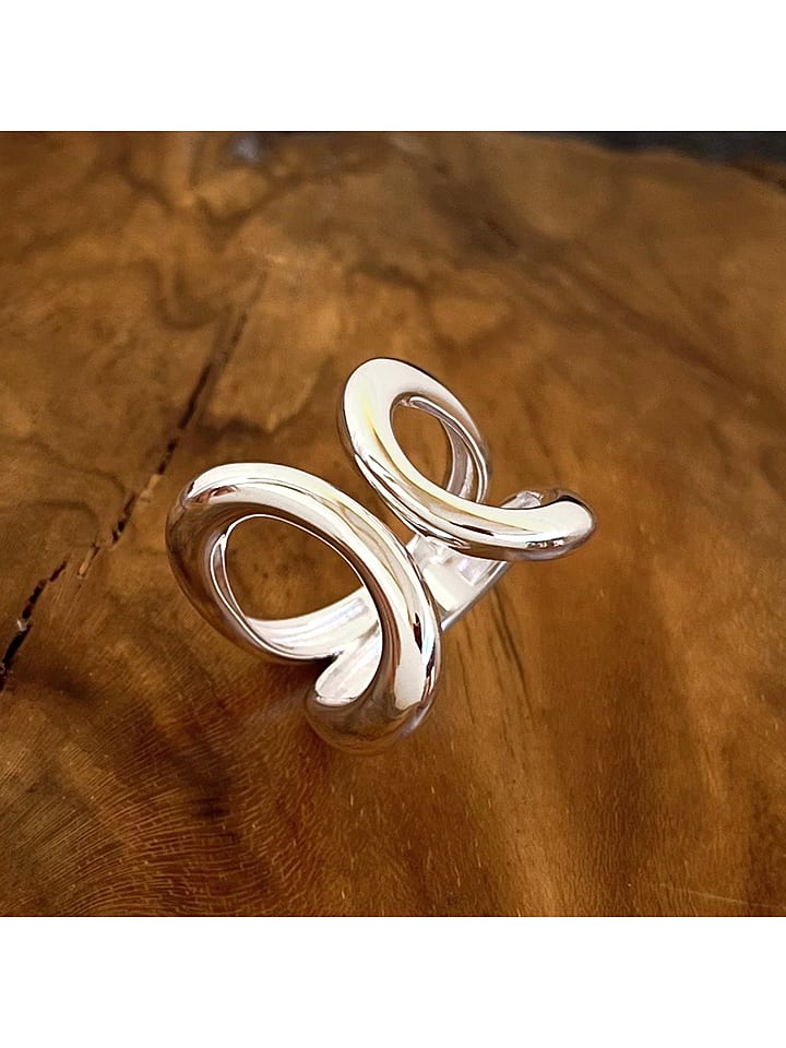 Eclat d'Argent Srebrny pierścionek rozmiar: 58