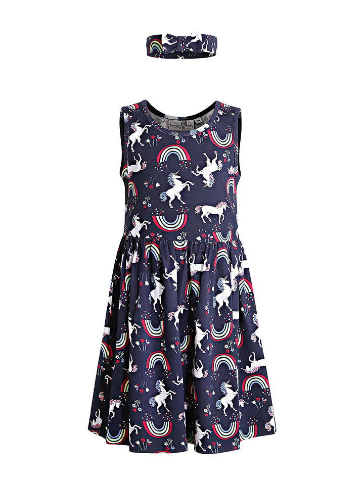 happy girls by Eisend 2-częściowy zestaw w kolorze granatowym rozmiar: 146