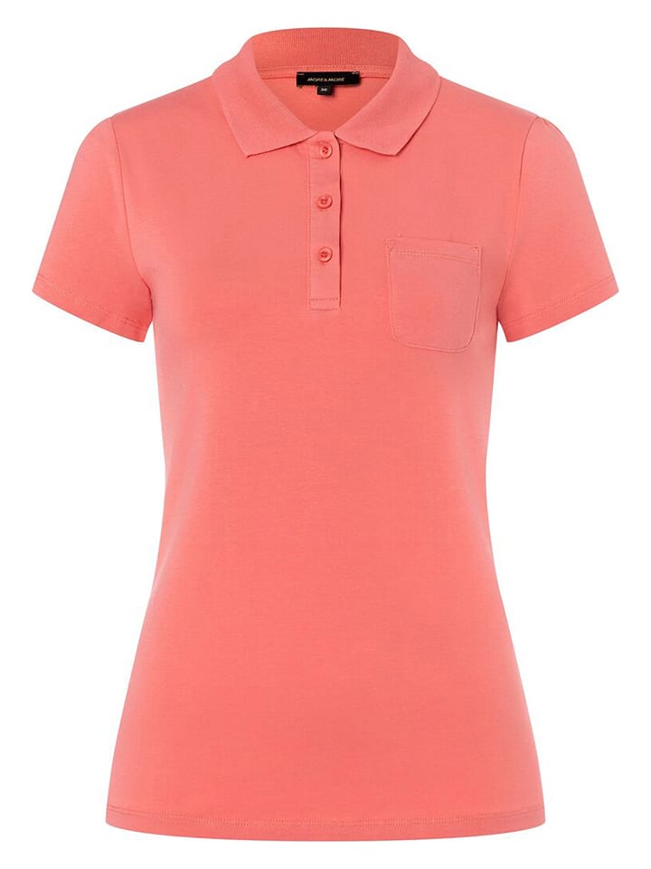 More & More Koszulka polo w kolorze koralowym rozmiar: 44
