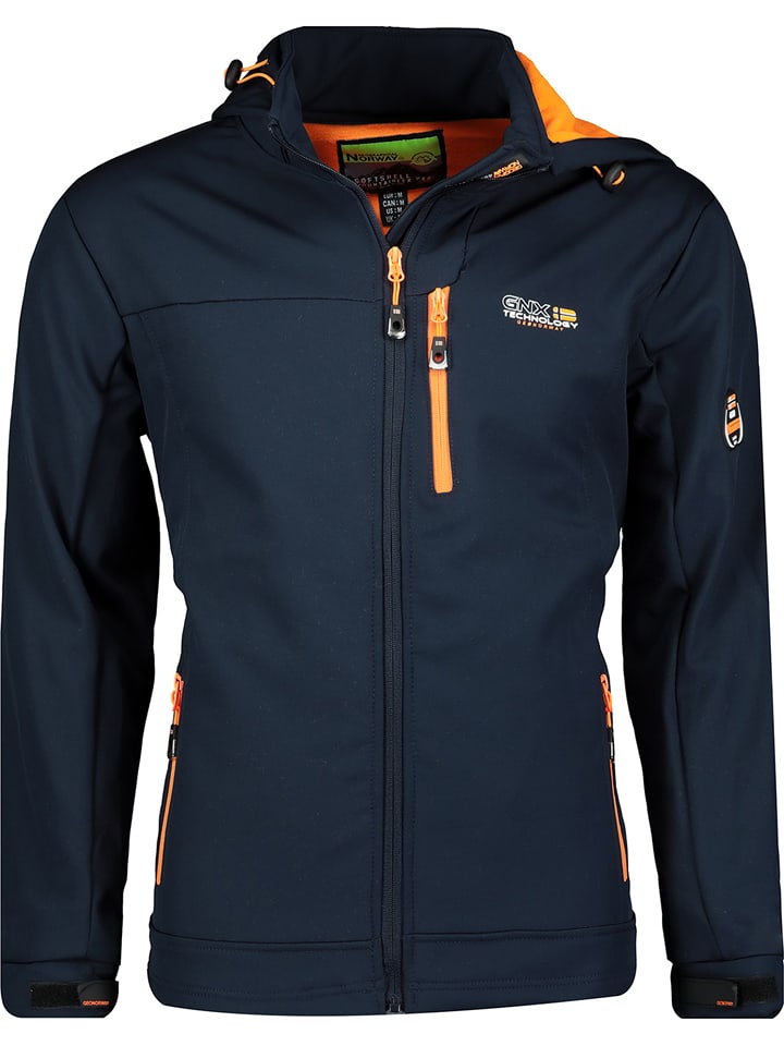 Kurtka softshellowa "Rumba" w kolorze granatowym