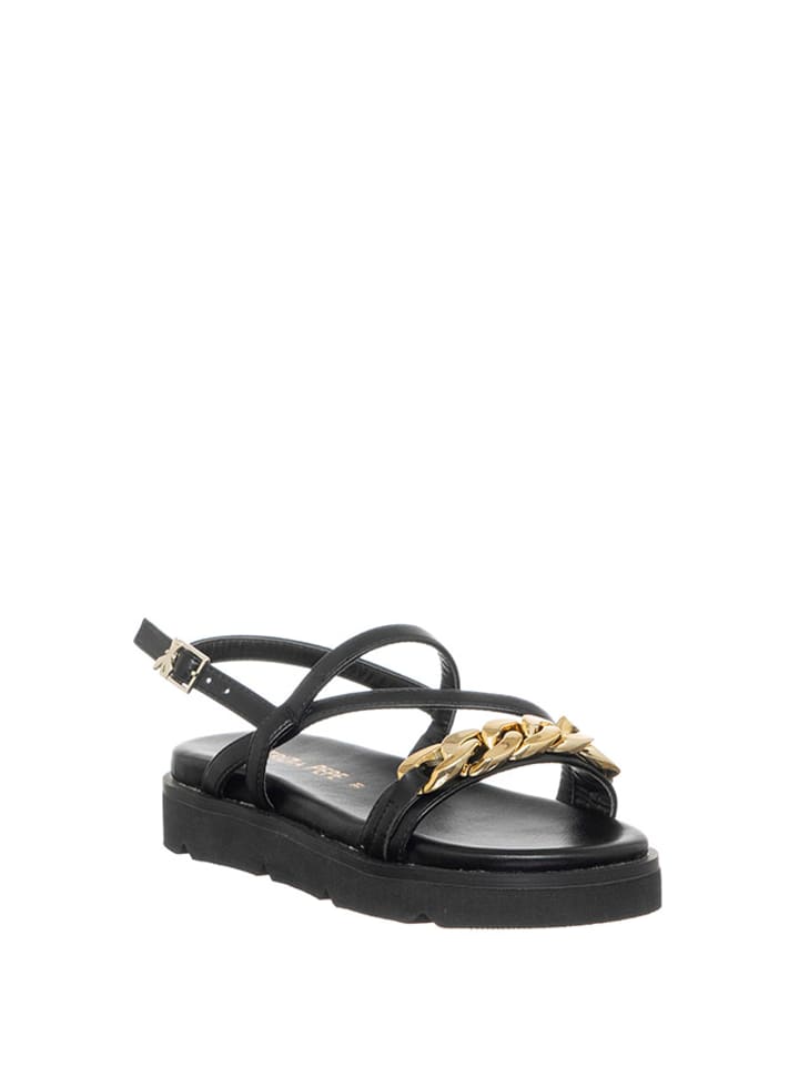 Patrizia Pepe Sandały w kolorze czarnym rozmiar: 40