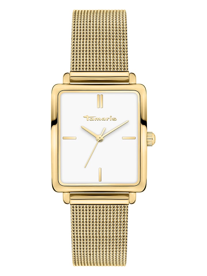 Tamaris Zegarek kwarcowy w kolorze złoto-białym rozmiar: onesize