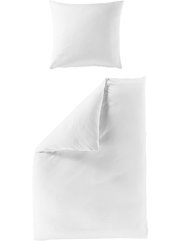 Bierbaum Komplet pościeli w kolorze białym z kory rozmiar: 240x220 cm