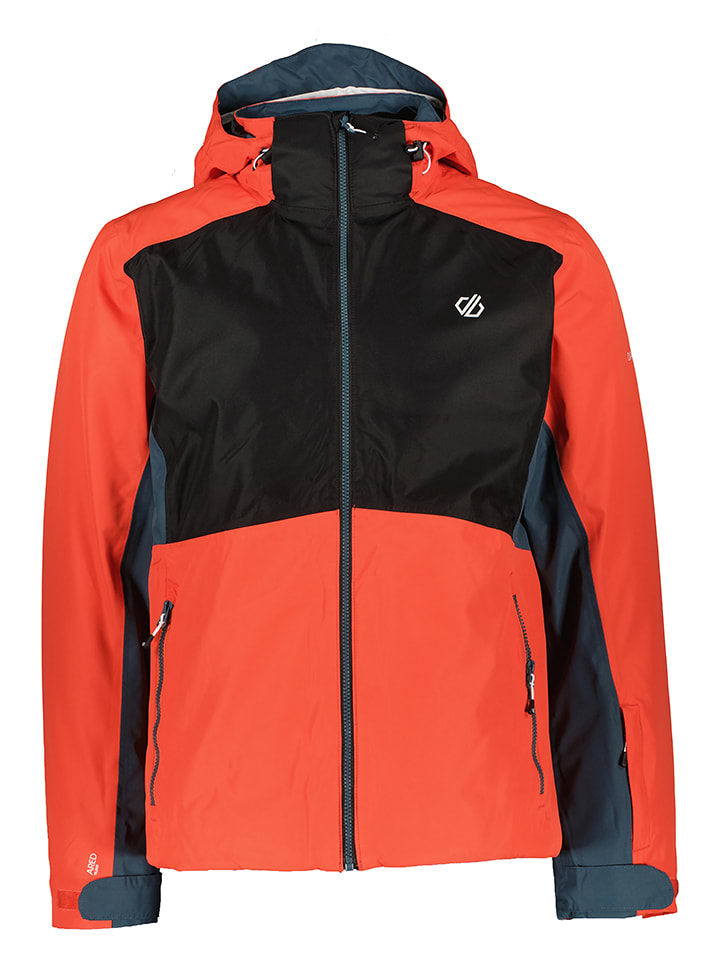 Kurtka narciarska "Intercede" w kolorze pomarańczowo-czarnym
