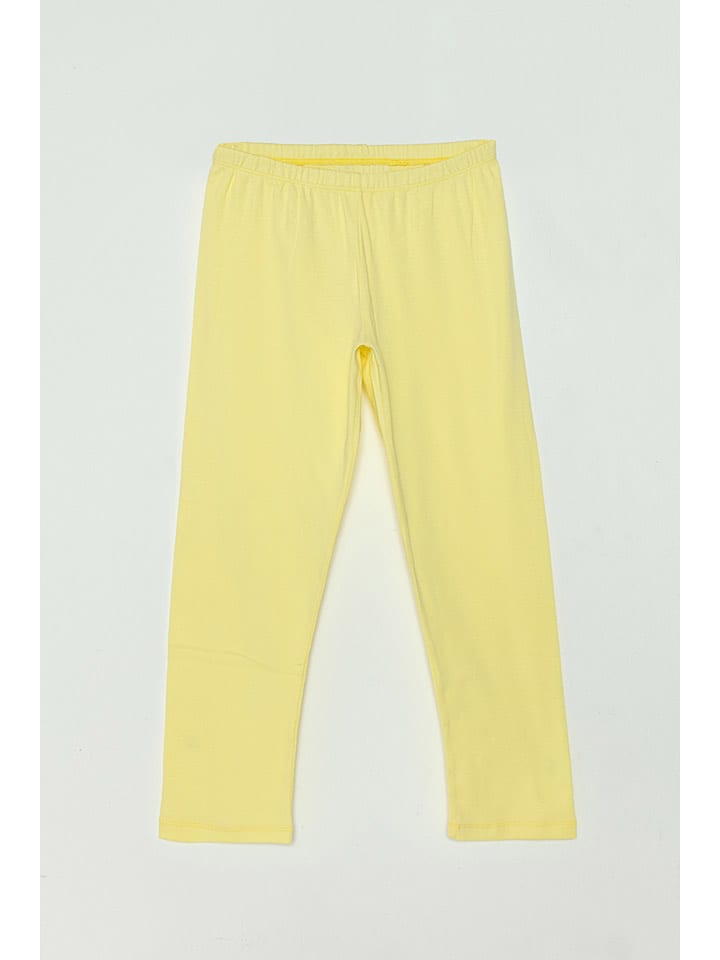 Jack & Roy Legginsy w kolorze żółtym rozmiar: 134/140