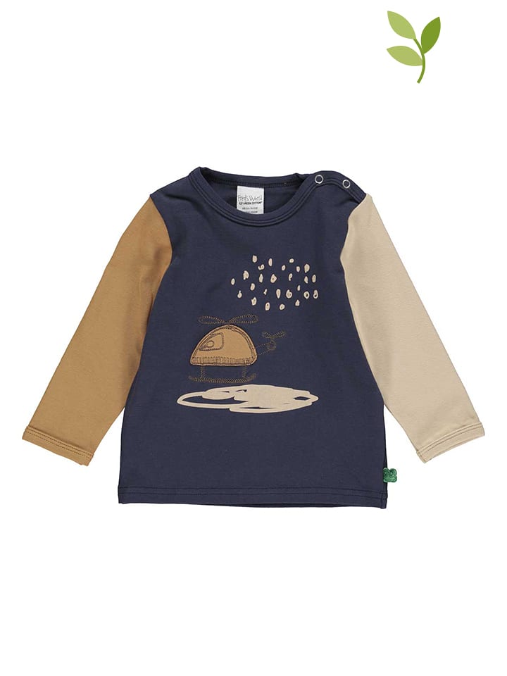 Fred´s World by GREEN COTTON Koszulka w kolorze granatowym rozmiar: 98
