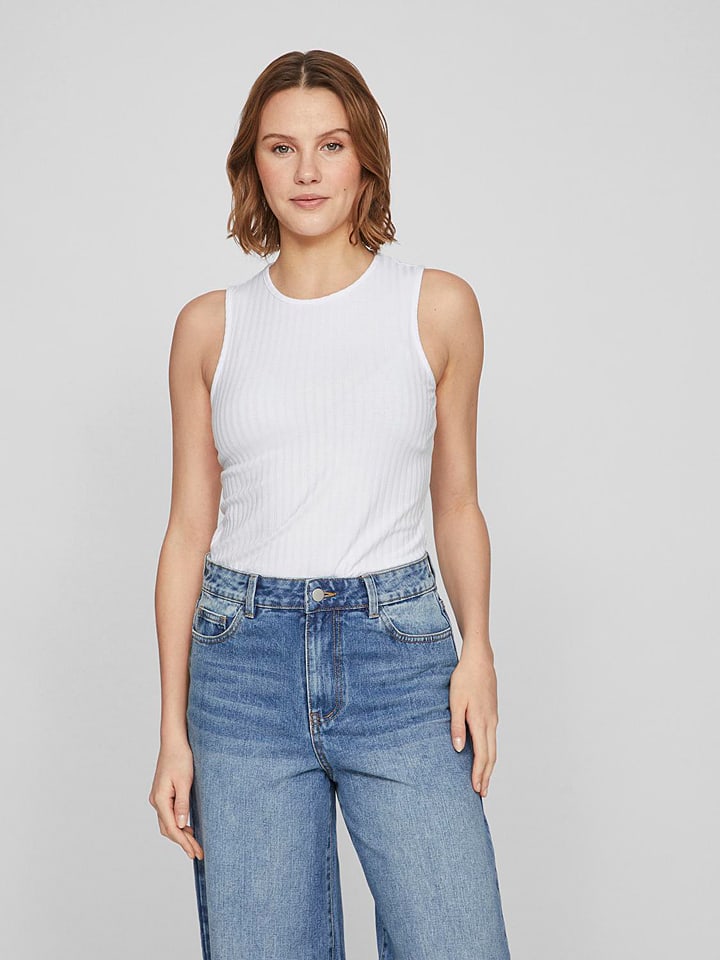 Vila Top w kolorze białym rozmiar: M