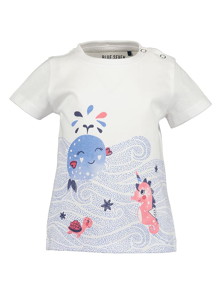 Blue Seven Koszulka w kolorze białym rozmiar: 68