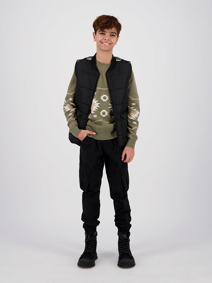 Vingino Bojówki "Saco" w kolorze czarnym rozmiar: 128