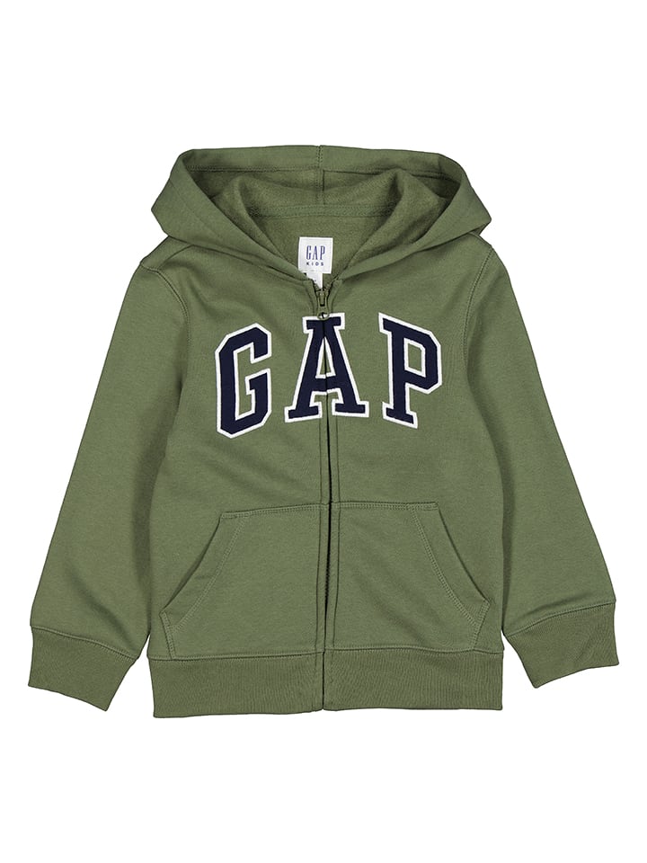 GAP Bluza w kolorze zielonym rozmiar: 152/158