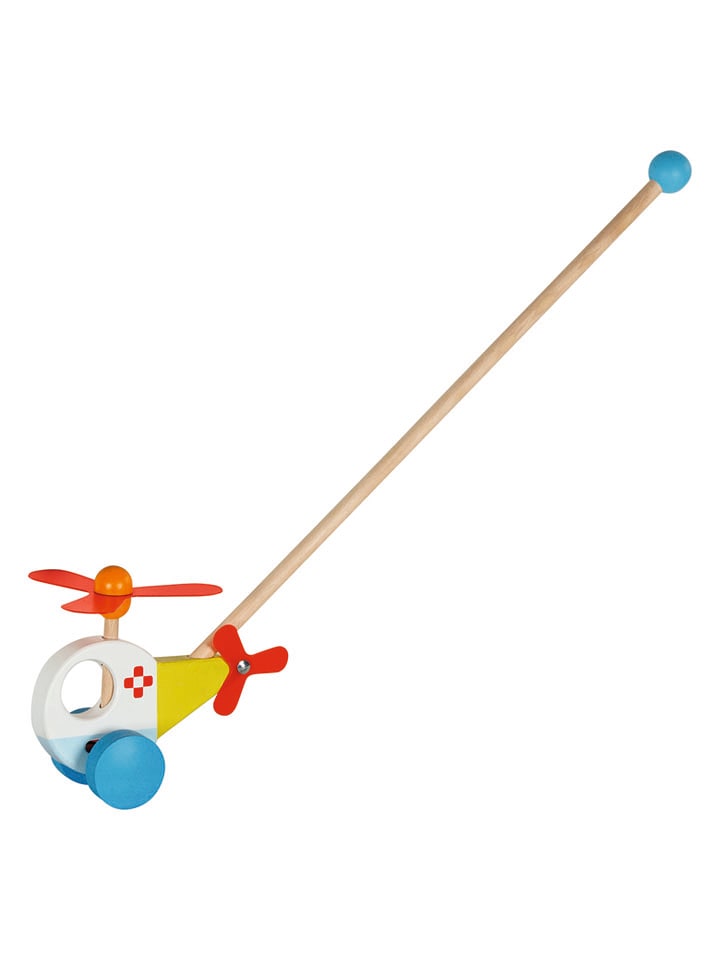 Goki Zabawka "Helikopter" do pchania - 12 m+ rozmiar: onesize