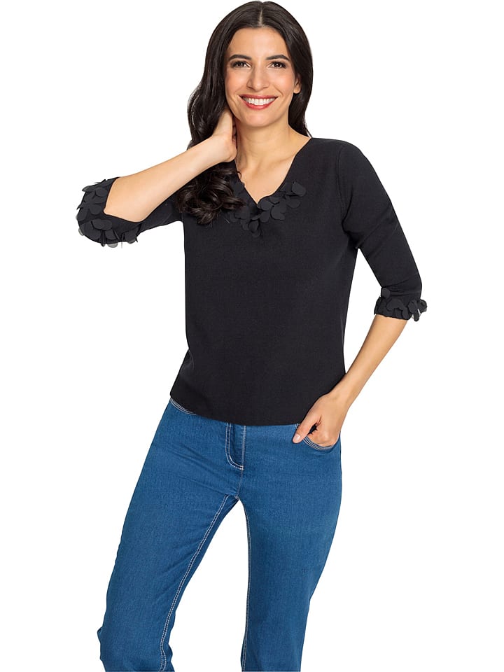 Heine Bluzka w kolorze czarnym rozmiar: 50