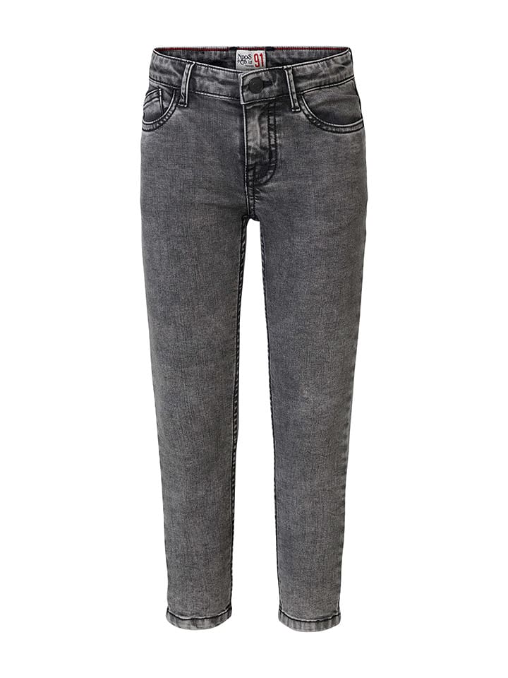 Noppies Dżinsy "Whiteland" - Skinny fit - w kolorze szarym rozmiar: 122