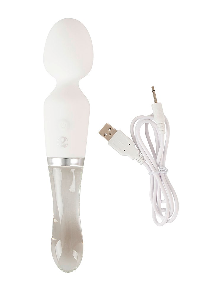 Orion Wibrator "Liaison Wand" w kolorze białym - dł. 21,5 cm rozmiar: onesize