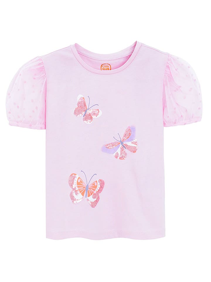 COOL CLUB Koszulka w kolorze jasnoróżowym rozmiar: 122