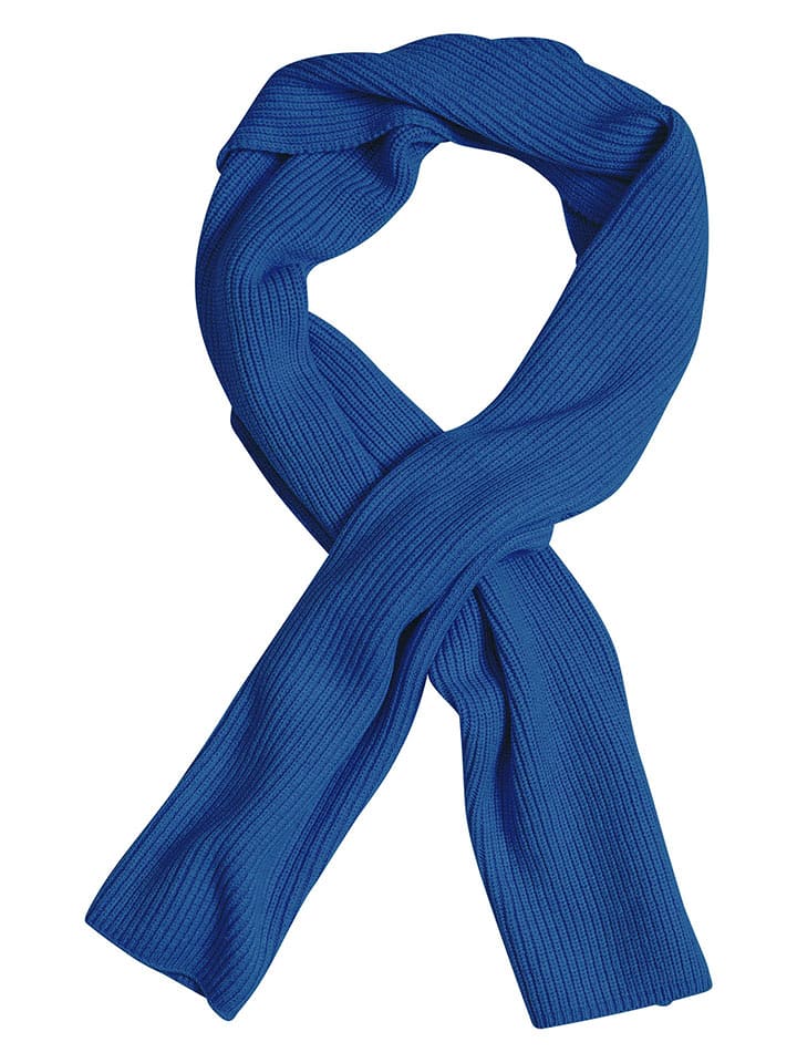 MOSS COPENHAGEN Szal "Galine" w kolorze niebieskim rozmiar: onesize