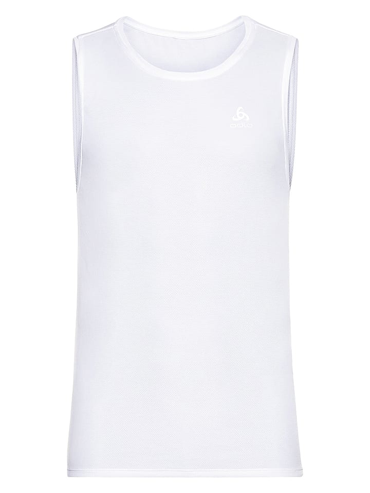 Odlo Podkoszulek funkcyjny "Active F-Dry Light" w kolorze białym rozmiar: XL