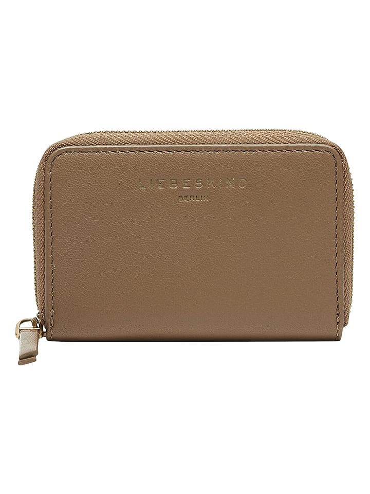 LIEBESKIND BERLIN Skórzany portfel w kolorze jasnobrązowym - 19 x 9 x 2 cm rozmiar: onesize