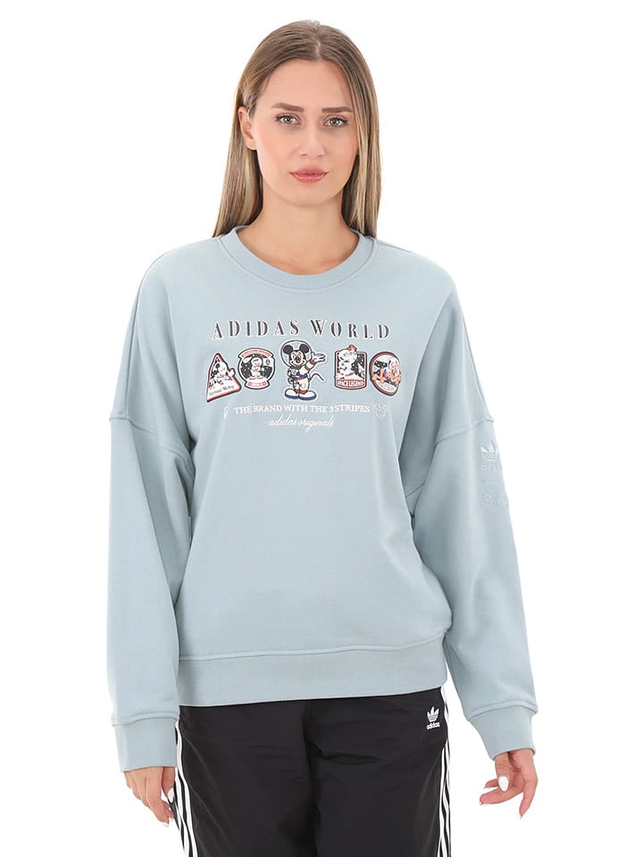 adidas Bluza w kolorze błękitnym rozmiar: 32