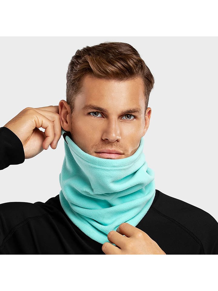 Siroko Szal-koło "Blunt" w kolorze turkusowym - 27 x 33 cm rozmiar: onesize