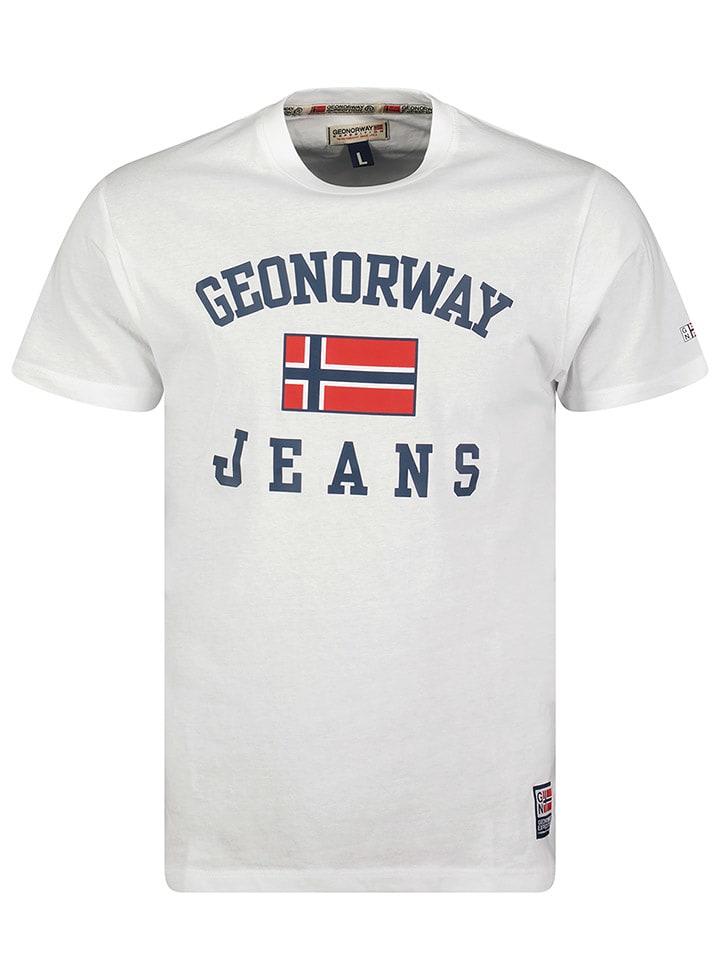 Koszulka "Jadsen" w kolorze białym