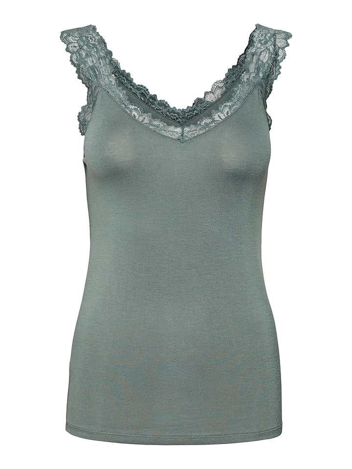 Vero Moda Top w kolorze khaki rozmiar: XS