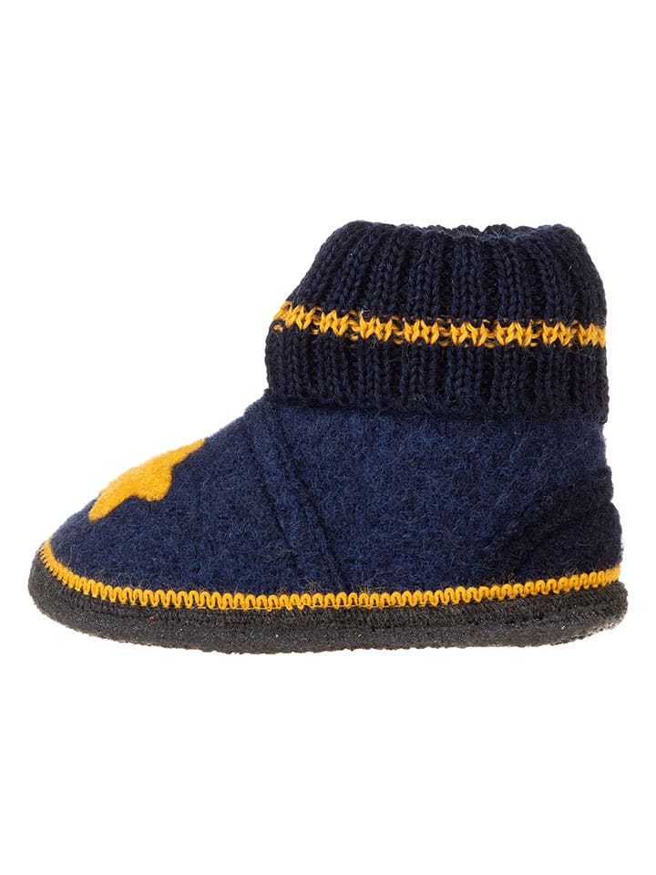 lamino Bambosze "Stern" w kolorze granatowym rozmiar: 31